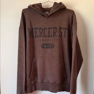 Abercrombie & Fitch Brown NeoKnit Max Hoodie